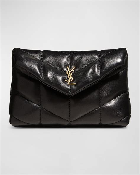 ysl puffer clutch|ysl puffer bag.